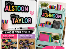 Load image into Gallery viewer, Custom Whiteboard Magnets (Bright or Pastel)
