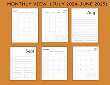 Load image into Gallery viewer, Personalized Teacher Planner 2024-2025