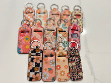 Load image into Gallery viewer, Keychain Lip Balm Holder/Chapstick Holder