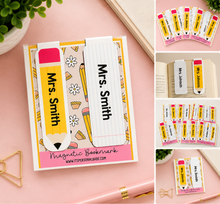 Load image into Gallery viewer, Custom Planner Bookmark Magnets (set of 2)