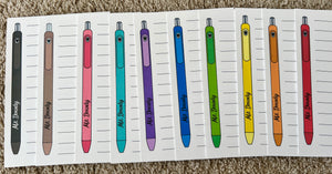 Custom Teacher inkjoy Notepads