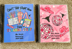 Personalized Teacher Planner 2024-2025