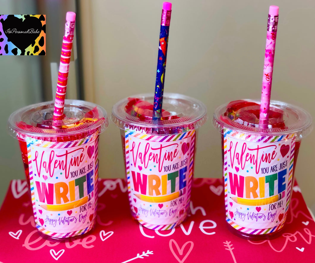 Valentine Goodie Cups